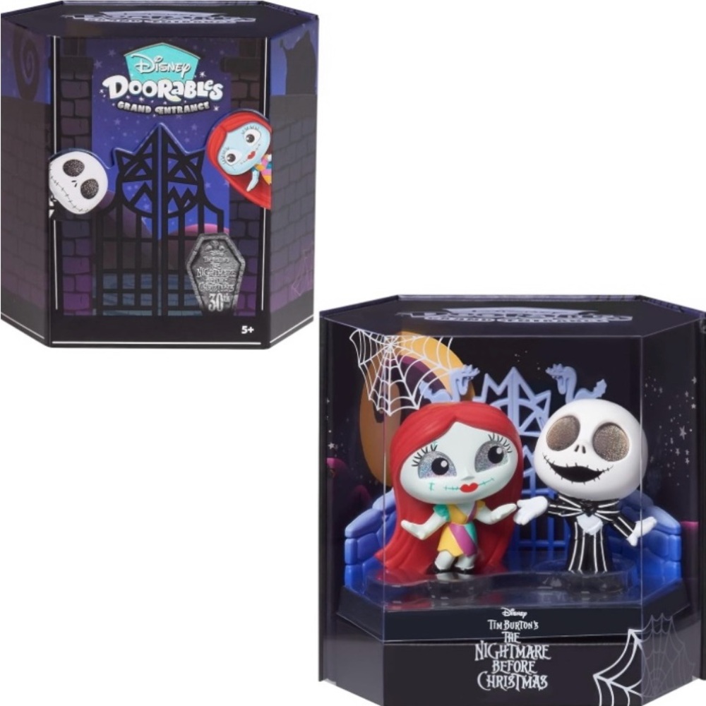 Disney Doorables Jack and Sally Collectible Set